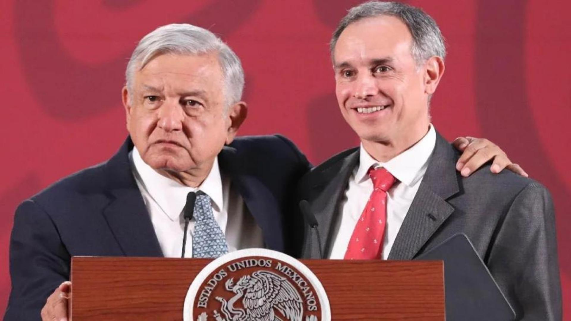AMLO y López-Gatell. Foto: Archivo de EFE
