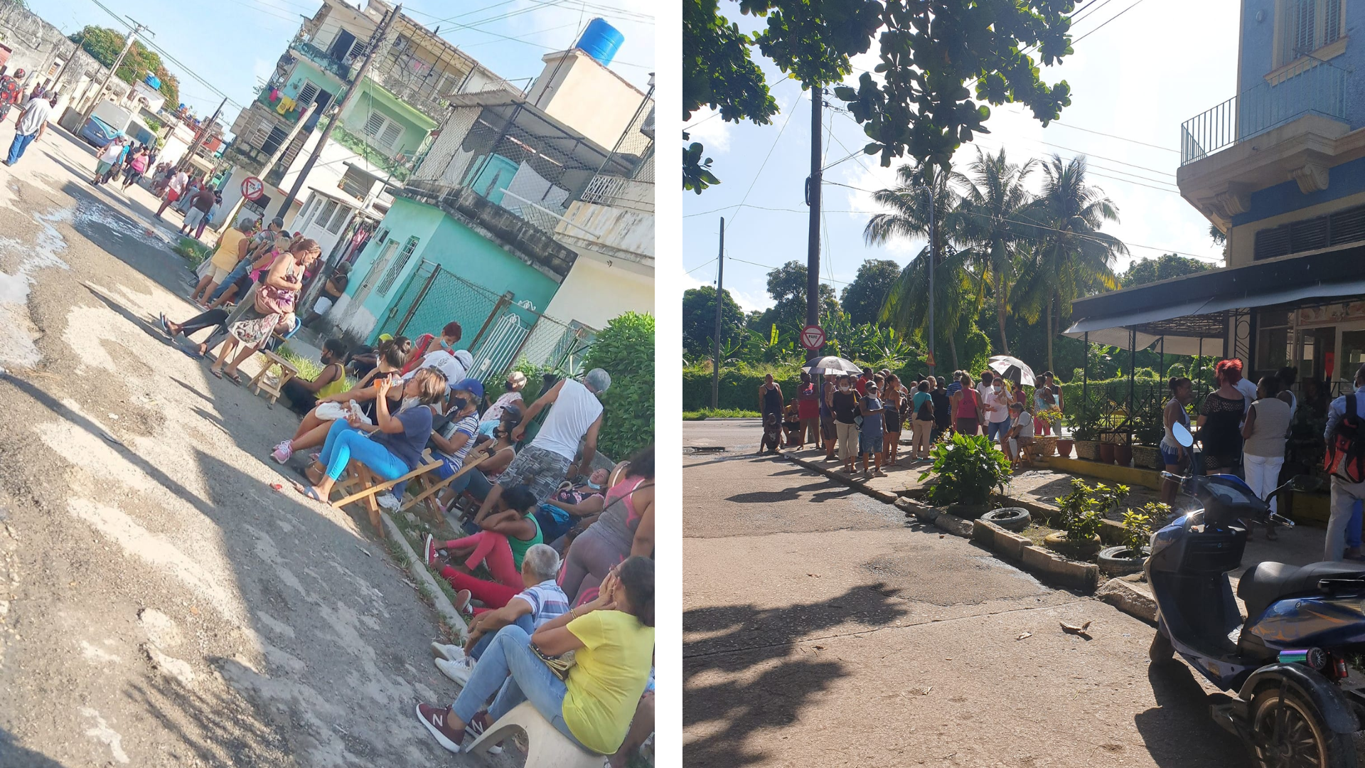 Usuarios reportan colas en Marianao