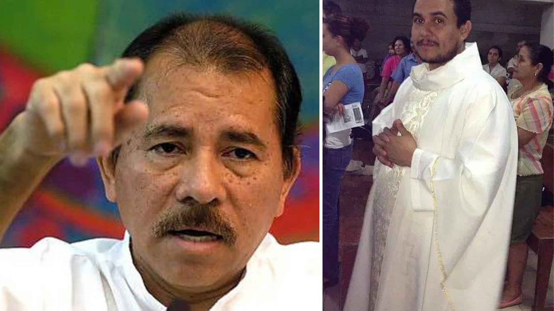 Régimen de Ortega detiene a otro sacerdote. Fotomontaje: ADN Cuba