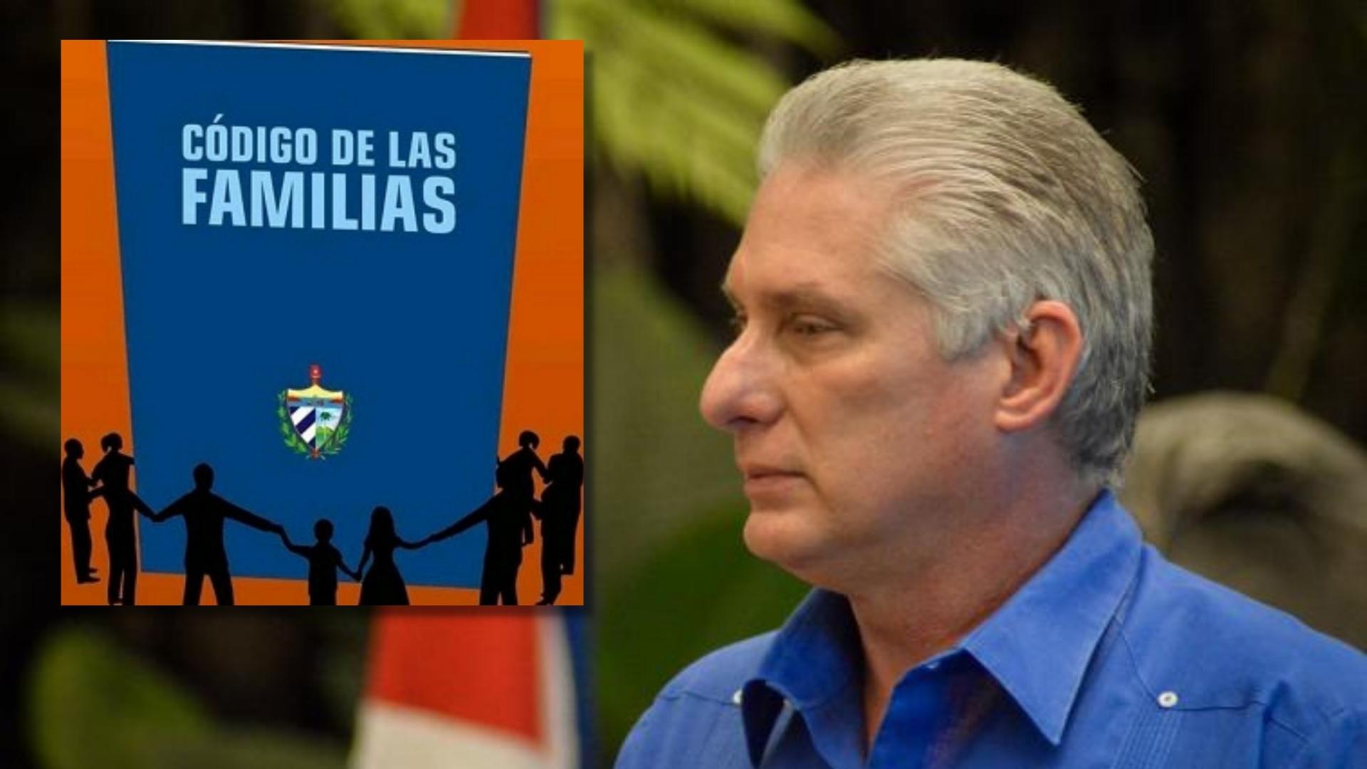 presidente cubano Díaz-Canel pide votar Sí al Código de Familia