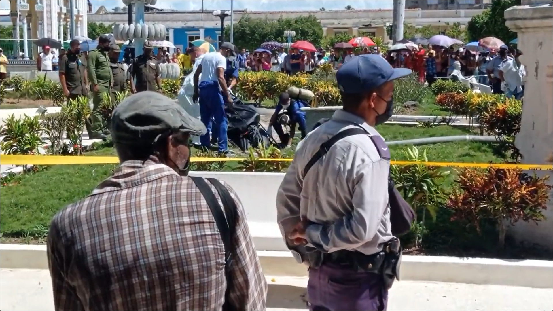 Encuentran un cadáver en la cisterna del parque de Manzanillo