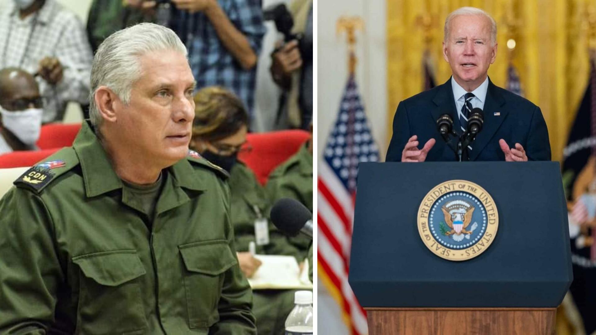 Díaz-Canel arremete contra Biden por embargo