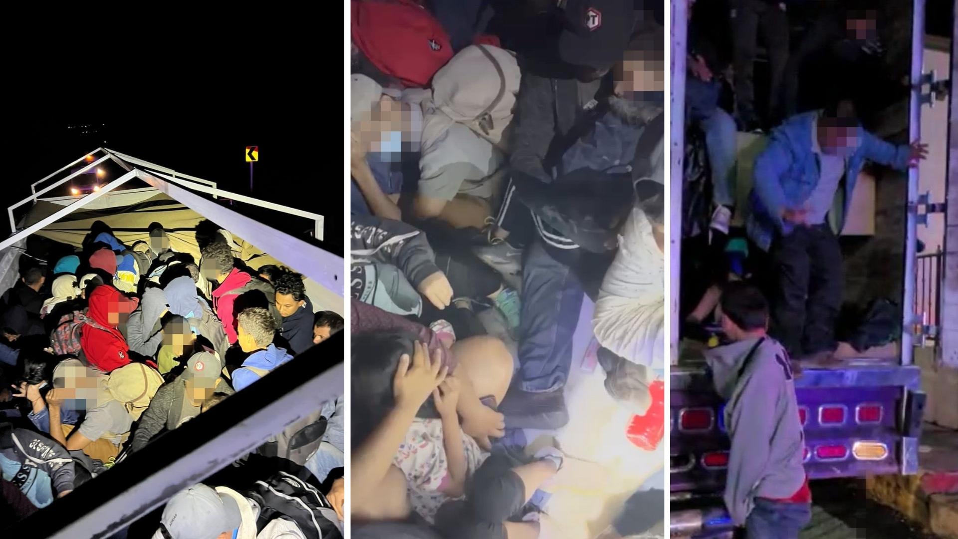 Encuentran a 26 cubanos en rastras llenas de migrantes en México