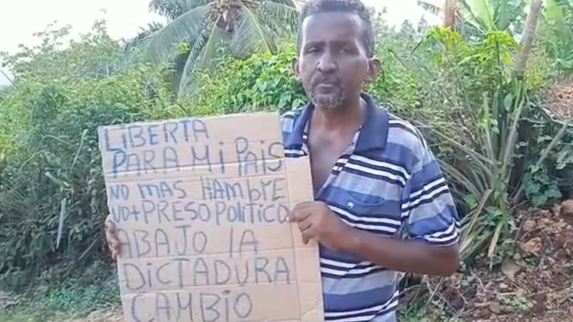 Pascual Zúñiga. Foto: Captura de pantalla Twitter/@observacuba