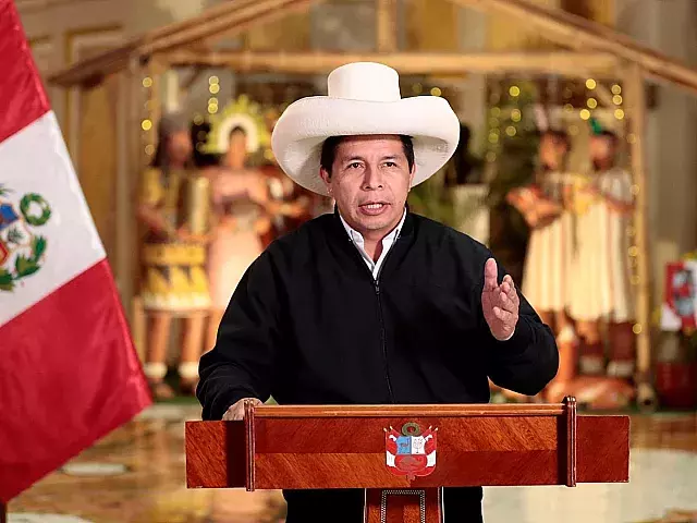 Pedro Castillo, presidente izquierdista de Perú. Foto: Facebook oficial