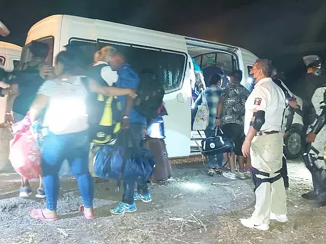 México detiene a 15.907 migrantes cubanos en lo que va de 2022. Foto: INM