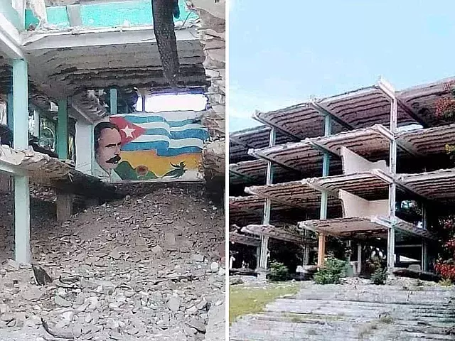 La sede original tiene un elevado grado de deterioro. Foto: Facebook/El Chago