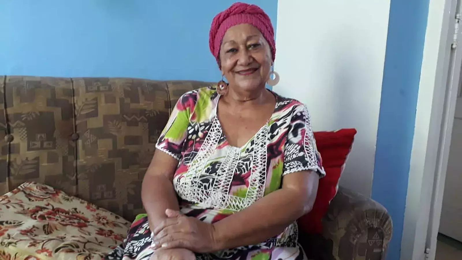 Actriz Obelia Blanco en una foto de archivo tomada en Cuba