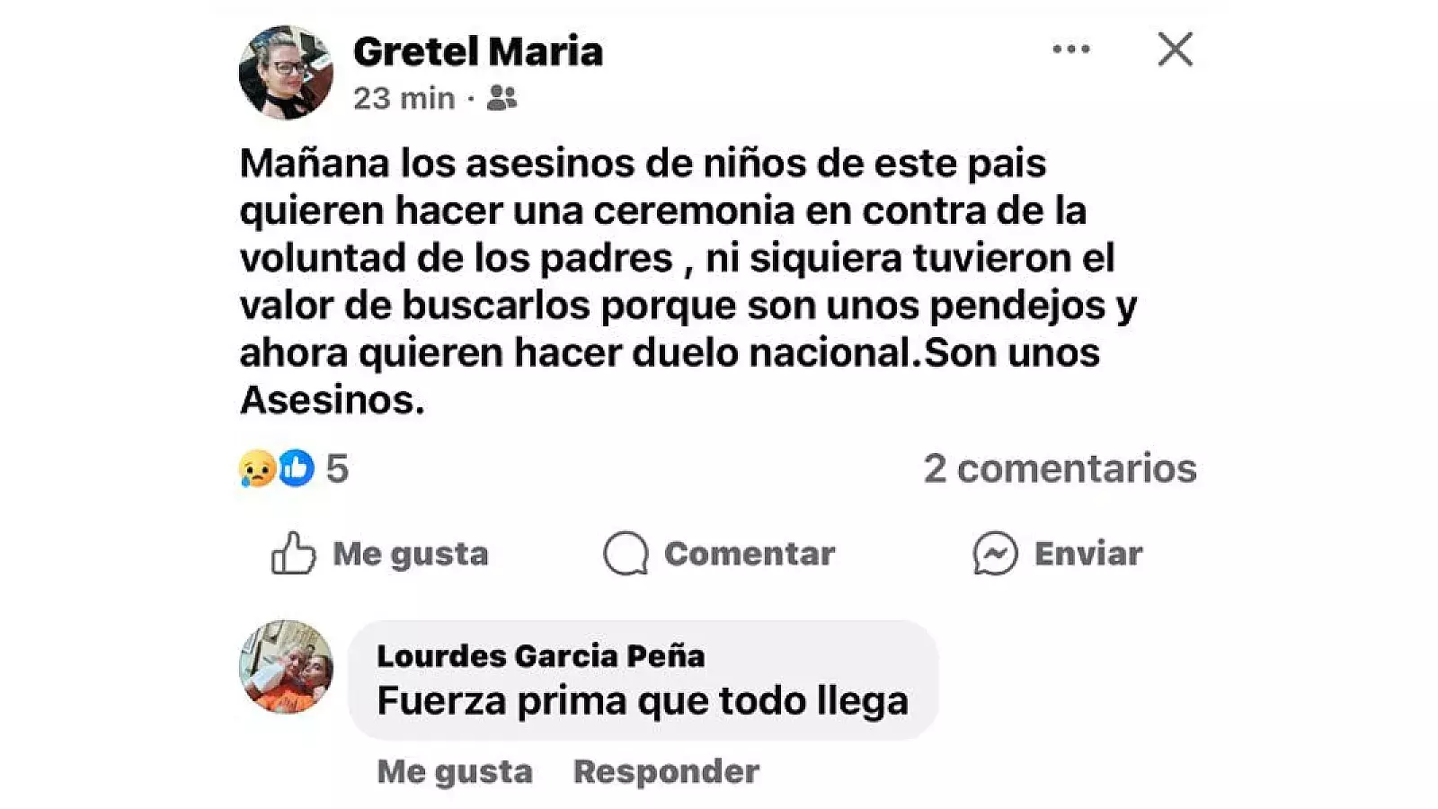 Madre del joven cubano muerto en explosión de unidad militar