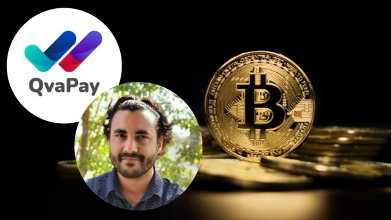 QvaPay, Erich García Cruz y Bitcoin
