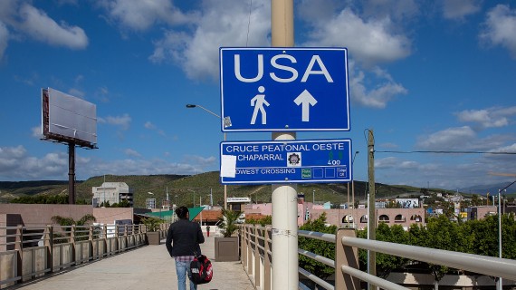 Frontera de México y Estados Unidos