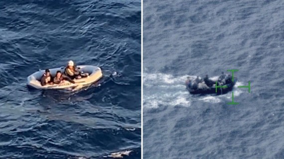 Guardia Costera de EEUU repatría a 36 cubanos. Foto: U.S. Coast Guard District 7