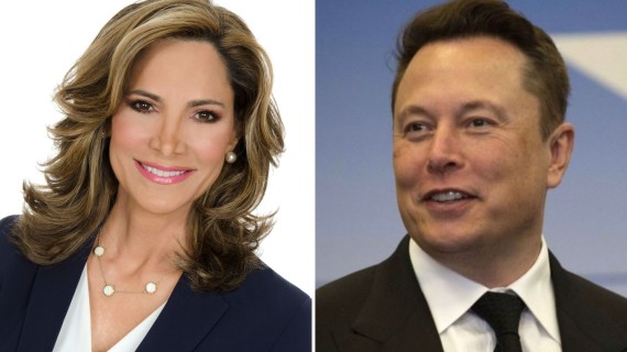 María Elvira Salazar y Elon Musk