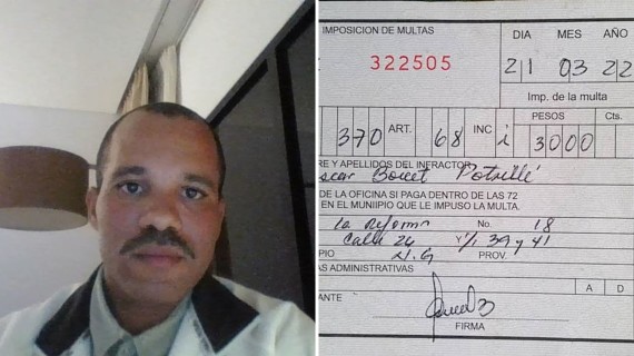 Además, las autoridades le decomisaron su celular y otras pertenencias sin entregarle un acta de ocupación