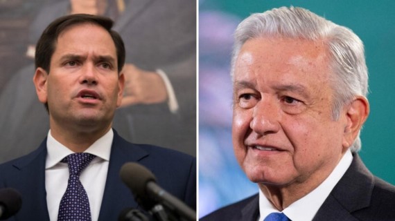 Marco Rubio y Andrés Manuel López Obrador (ADN Cuba)