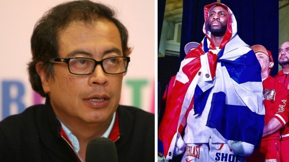 Gustavo Petro y Yordenis Ugás. Fotomontaje: ADN Cuba