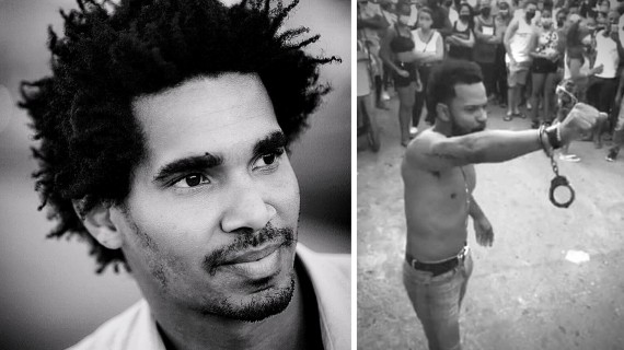Luis Manuel Otero y Maykel Osorbo. Fotomontaje: ADN Cuba