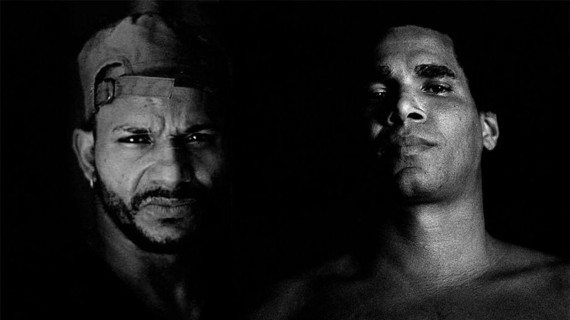 Maykel Osorbo y Luis Manuel Otero.