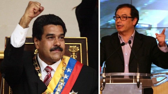 Nicolás Maduro y Gustavo Petro. Fotomontaje: ADN Cuba