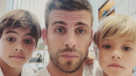 Piqué se lleva a sus hijos a Londres tras negarse a que Shakira viajara con ellos a Miami