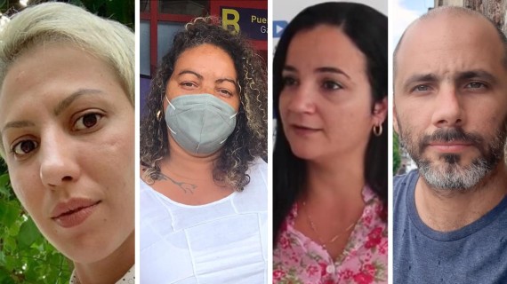 Miembros de la sociedad civil cubana invitados a la Cumbre.