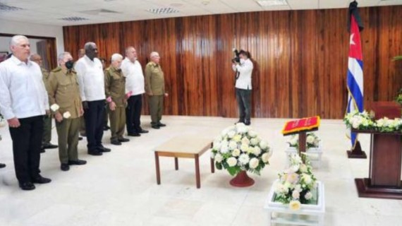 Cúpula rinde homenaje póstumo a López-Calleja. Foto: ACN