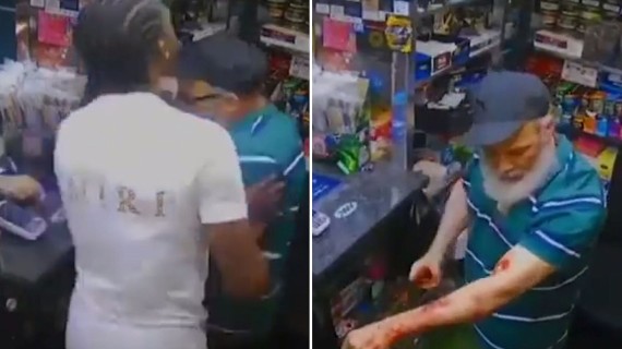 VIDEO: Anciano trabajador de tienda de Manhattan mata a puñaladas a cliente enfurecido