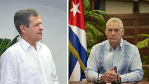 López Calleja y Díaz Canel