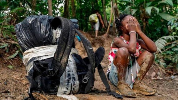 Venezolana relata cómo fue el recorrido por la selva con su hija de 3 años