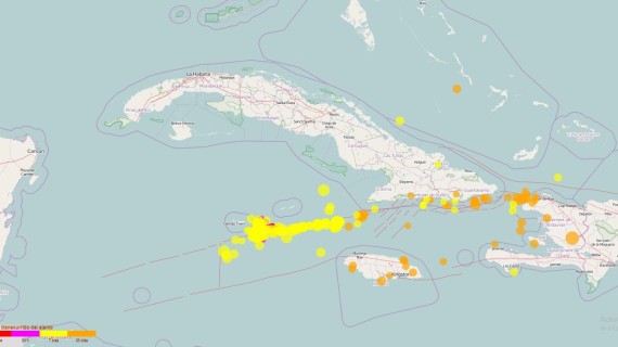 Sismos en Cuba
