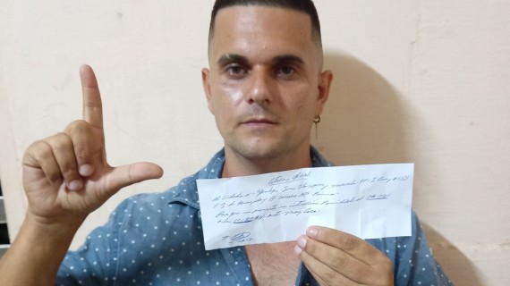 Yerly Luis Velázquez Morales, activista por la democracia en Cuba.