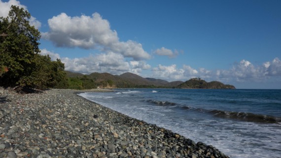 Playa en Chivirico, Guamá, Santiago de Cuba