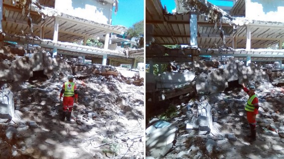 Joven murió en derrumbe de Santiago de Cuba