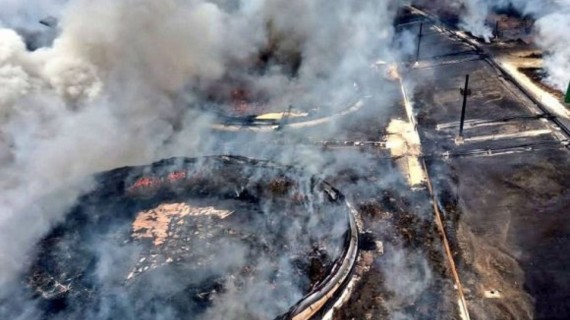 Zona industrial de Matanzas. Imagen de referencia tomada de Cubadebate