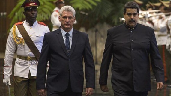 Díaz-Canel y Maduro, peores gobernantes de AL. Foto: Cubadebate