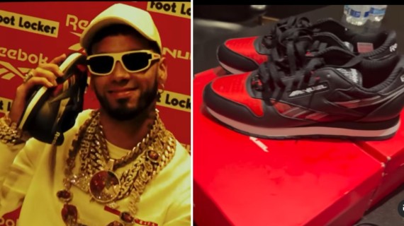 Anuel lanza zapatillas con Reebok