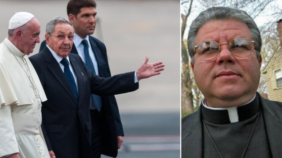 Párroco cubano avergonzado del papa Francisco