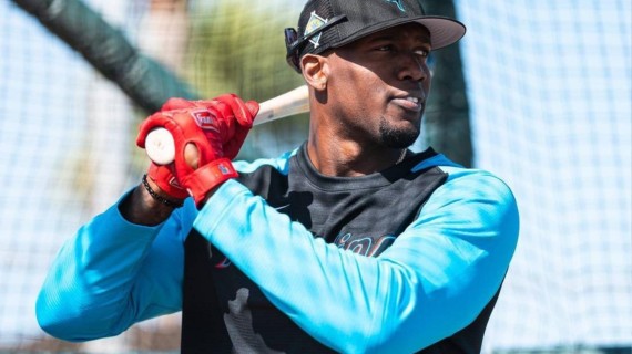 Jorge Soler, pelotero cubano de los Marlins 