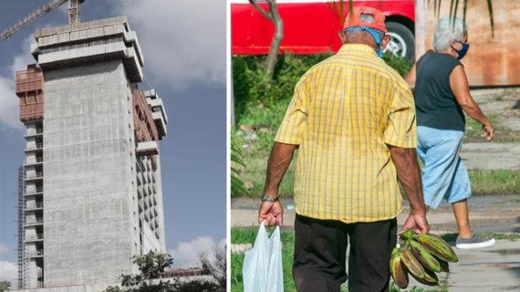 Régimen invierte 13 veces más en hoteles que en producir alimentos