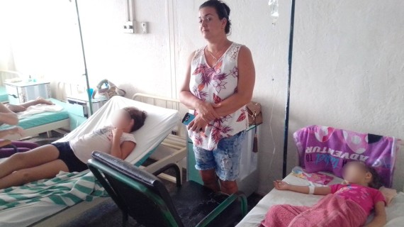 Ingresan a 34 niños cubanos por deshidratación