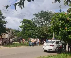 Protesta desde temprano en Zona 1 de Alamar